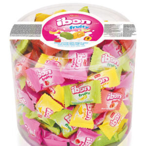 ibon sütlü meyveli Şeker 1000 gr. silindir
